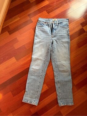 Madewell Light Blue Women's Straight-Leg Jeans